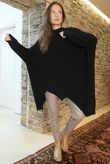 Paloma Oversized Grunge Knit Black